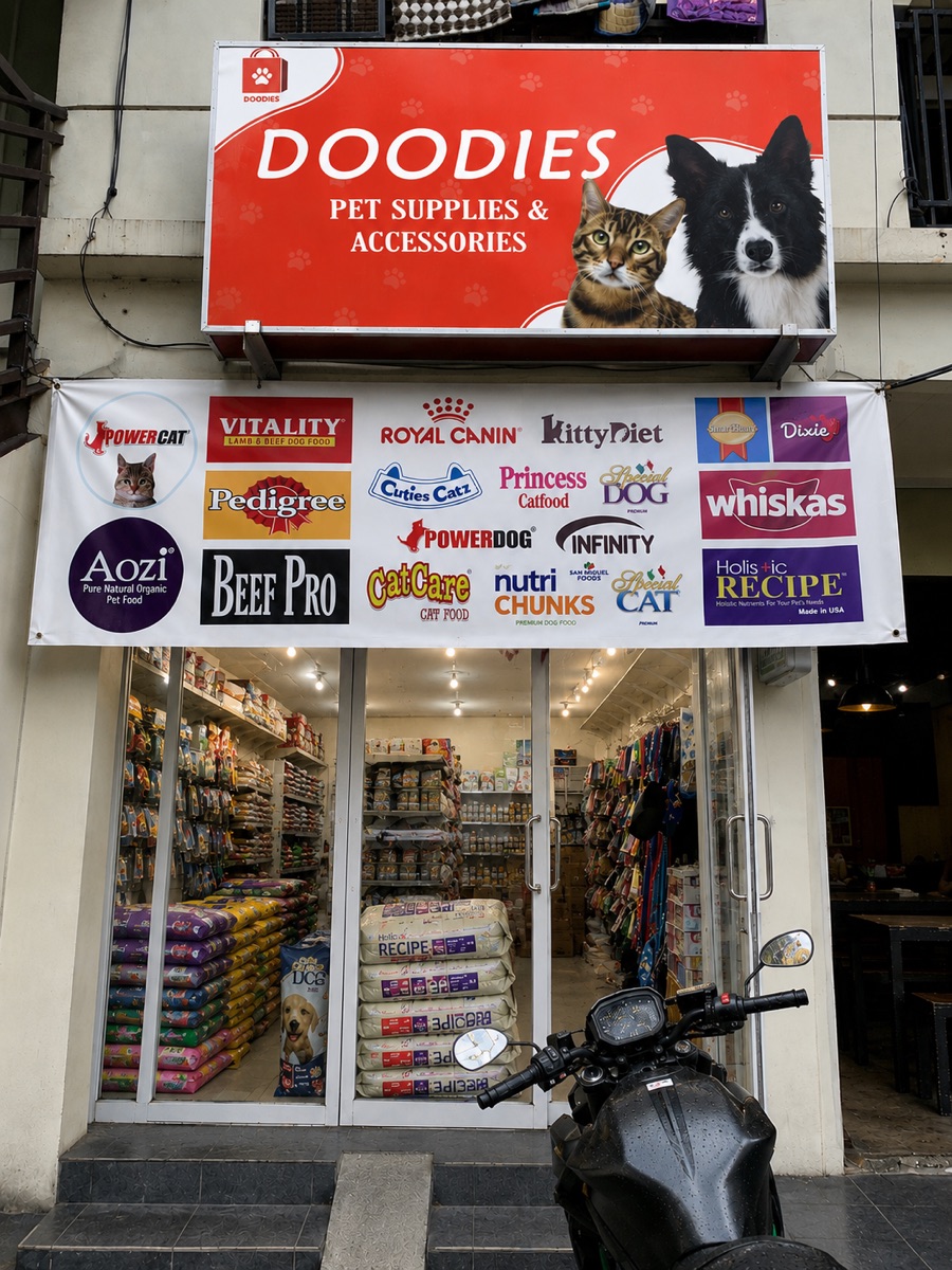 Doodies Pet Shop - Molino, Bacoor storefront
